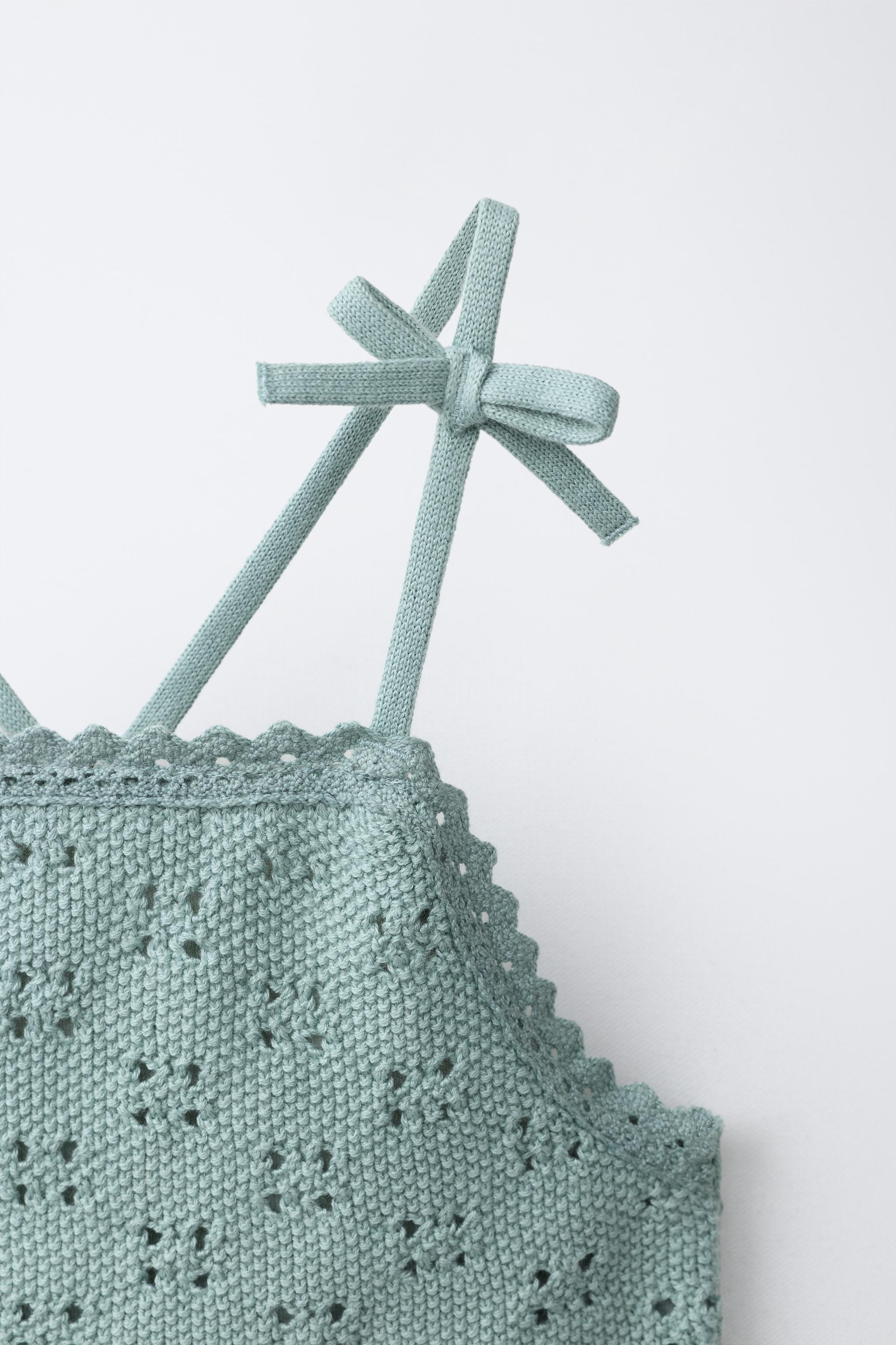 1-6 ANS/ MAILLOT DE BAIN EN CROCHET